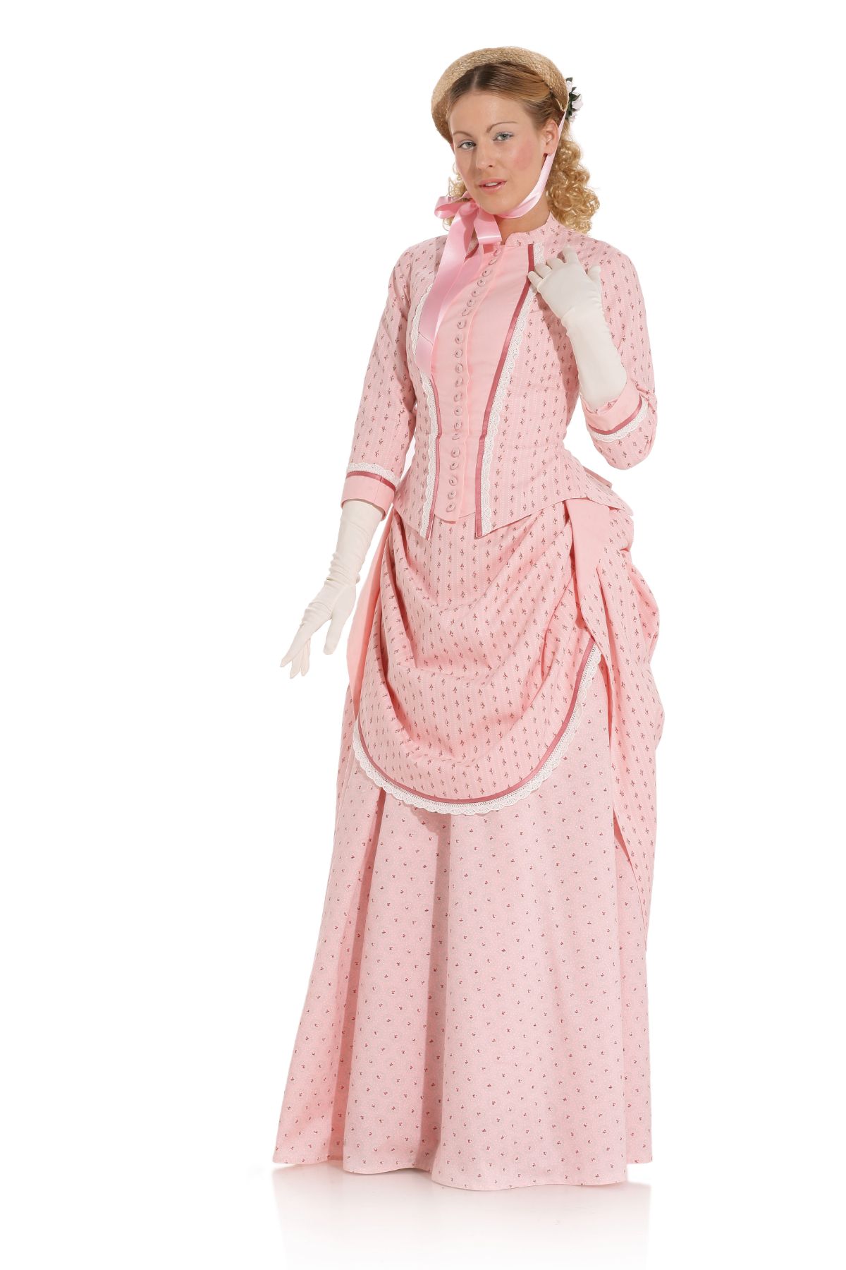 Burda Wit 7880 - Historische jurk uit 1888
