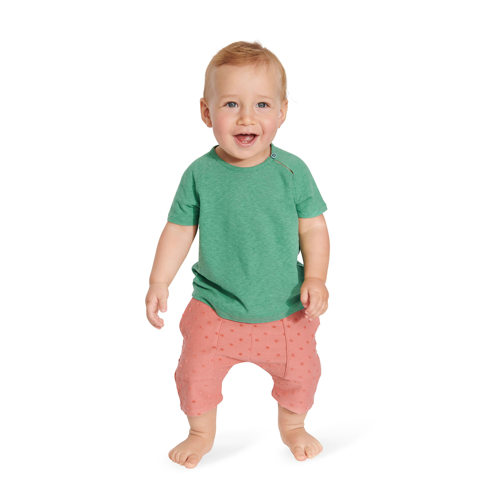 Burda Groen 9246 - Baby Shirt en Broek